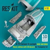A-7E Corsair II late cockpit (Basic edition with 3D...