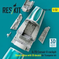 A-7D Corsair II cockpit (Basic edition with 3D decals)...