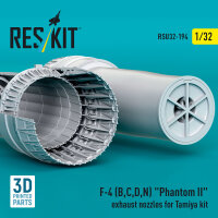 F-4 (B, C, D, N) Phantom II exhaust nozzles for Tamiya...