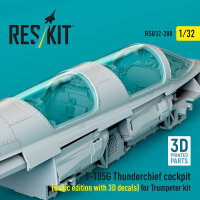 F-105G Thunderchief cockpit (Basic edition with 3D...