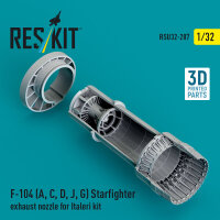 F-104 (A, C, D, J, G) Starfighter exhaust nozzle for...