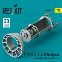 F-104 (A, C, D, J, G) Starfighter exhaust nozzle for...