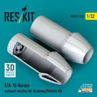 F/A-18 Hornet exhaust nozzles for Academy/Kinetic kit (3D...