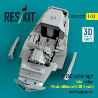 F-35C Lightning II late cockpit (Basic edition with 3D...