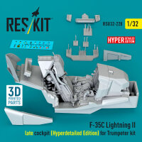 F-35C Lightning II late cockpit (Hyperdetailed Edition)...