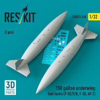 150 gallon underwing fuel tanks (F-5E, F, N, F-20, AT-3)...