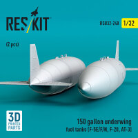150 gallon underwing fuel tanks (F-5E, F, N, F-20, AT-3)...