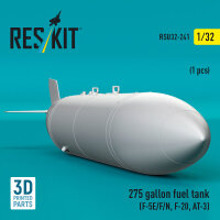 275 gallon fuel tank (F-5E/F/N, F-20, AT-3) (1 pcs) (3D...