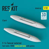 F-14 Tomcat external fuel tanks 1000l (early and late)...