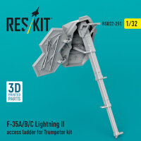 F-35A/B/C Lightning II access ladder for Trumpeter kit...