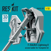 F-35A/B/C Lightning II access ladder for Trumpeter kit...