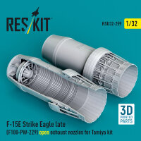 F?15E Strike Eagle late (F100-PW-229) open exhaust...