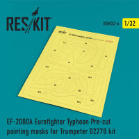EF-2000A Eurofighter Typhoon Pre-cut painting masks for...