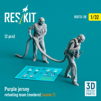 Purple jersey refueling team (modern) (scene 1) (2 pcs)...