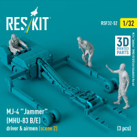 MJ-4 Jammer (MHU-83 B/E) driver & airmen (scene 2) (3...