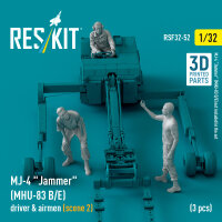 MJ-4 Jammer (MHU-83 B/E) driver & airmen (scene 2) (3...