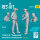 F-105 (F, G) Thunderchief male pilots (in a standing position - type 1) (2 pcs) (3D Printed)
