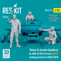 Driver & airmen (modern) (3 pcs) (MHU-83 D/E lift...