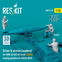 Driver & airmen (modern) (3 pcs) (MHU-83 D/E lift...
