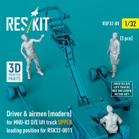 Driver & airmen (modern) (3 pcs) (MHU-83 D/E lift...