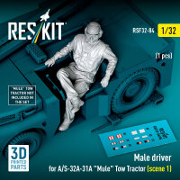 Male driver for A/S-32A-31A Mule Tow Tractor (scene 1) (1...