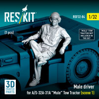 Male driver for A/S-32A-31A Mule Tow Tractor (scene 1) (1...