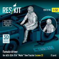 Female driver for A/S-32A-31A Mule Tow Tractor (scene 2)...