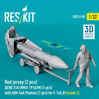 Red jersey (2 pcs) AERO 21A (MHU-191A/M) (1 pcs) with...