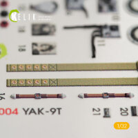 Yak-9T interior 3D decals for ICM kit