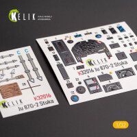 Junkers Ju 87 D/G Stuka - Interior 3D Decal for Trumpeter kit