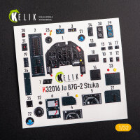 Junkers Ju 87 D/G Stuka - Interior 3D Decal for Trumpeter kit
