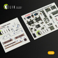 A6M2B Zeke - Interior 3D Decal for Tamiya kit