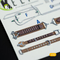 A6M2B Zeke - Interior 3D Decal for Tamiya kit