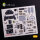 BF-109 E - Interior 3D Decal with 3D printed parts for Trumpeter kit