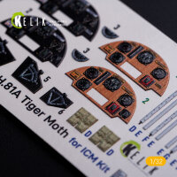 DH.81A Tiger Moth - Interior 3D Decal for ICM kit