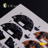 DH.81A Tiger Moth - Interior 3D Decal for ICM kit