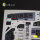 F-16I Sufa - interior 3D decals for Academy kit