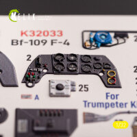 BF-109 F-4 - interior 3D decals for Trumpeter kit