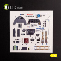 BF-109 F-4 - interior 3D decals for Trumpeter kit