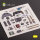 BF-109 F-4 - interior 3D decals for Trumpeter kit