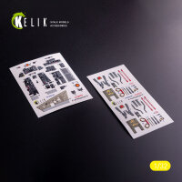 F-4J - interior 3D decals for Tamiya kit