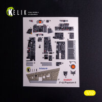 F-4J - interior 3D decals for Tamiya kit