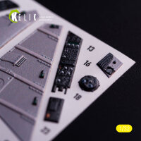 AV-8 Harrier - interior 3D decals for Trumpeter kit