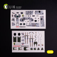 Tornado ECR - interior 3D decals for Italeri kit