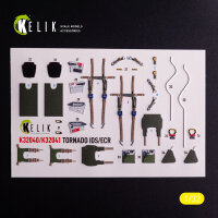 Tornado ECR - interior 3D decals for Italeri kit