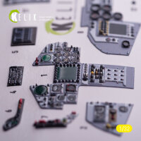 Tornado ECR - interior 3D decals for Italeri kit