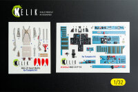 MiG-21 F-13 export version - interior 3D decals for Trumpeter kit