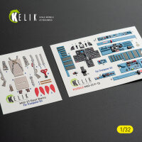MiG-21 F-13 export version - interior 3D decals for Trumpeter kit