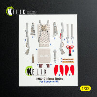 MiG-21 F-13 - interior 3D decals for Trumpeter kit