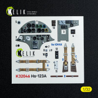 Hs-123A-1 - interior 3D decals for ICM kit